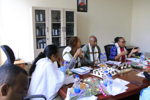 Miss Anne east and Southern Africa UNAIDS Head Visit NE